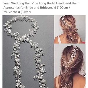 Wedding hair vine